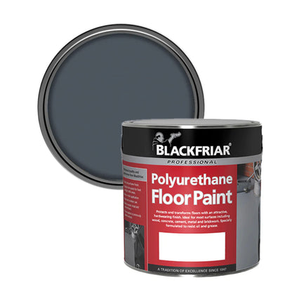 Blackfriar Professional Polyurethane Floor Paint Dark Grey