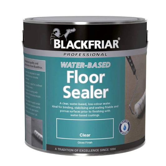 Blackfriar Professional Water Based Floor Sealer Clear Gloss - 5 Litre