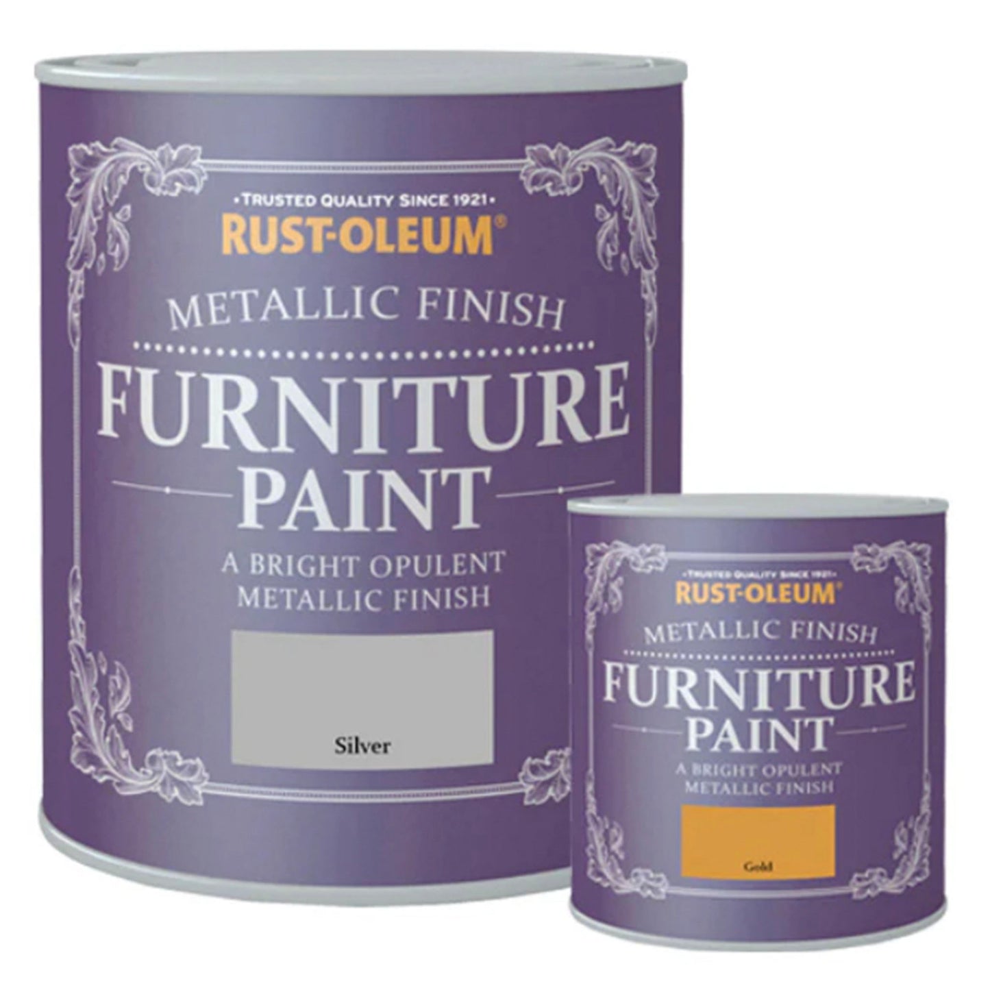 Rust-Oleum Metallic Finish Furniture Paint