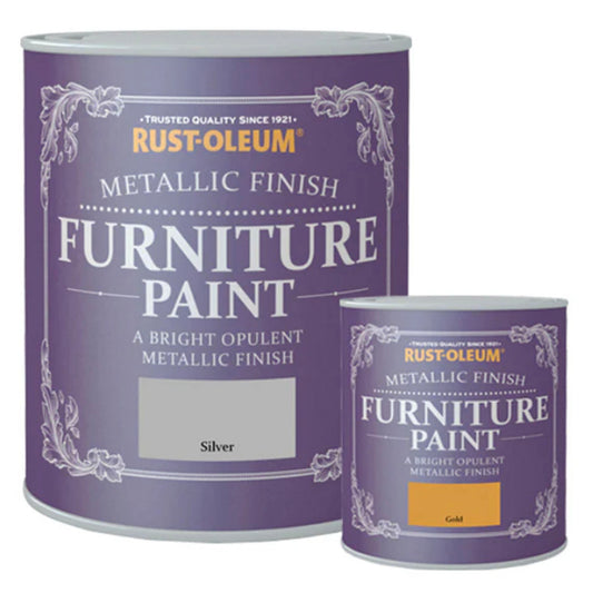 Rust-Oleum Metallic Finish Furniture Paint