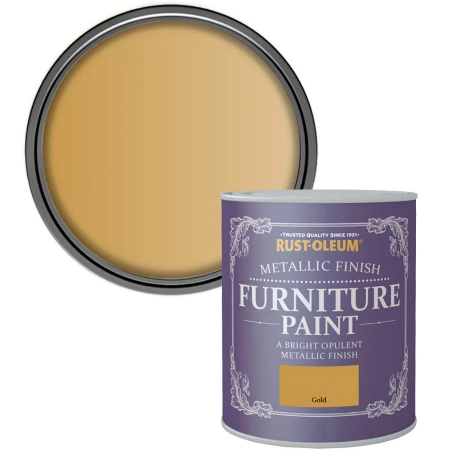 Rust-Oleum Metallic Finish Furniture Paint