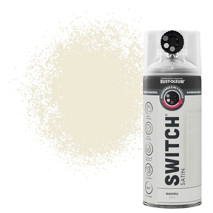 Rust-Oleum Switch 5 in 1 Nozzle Multi Surface Topcoat Spray Paint 400ml