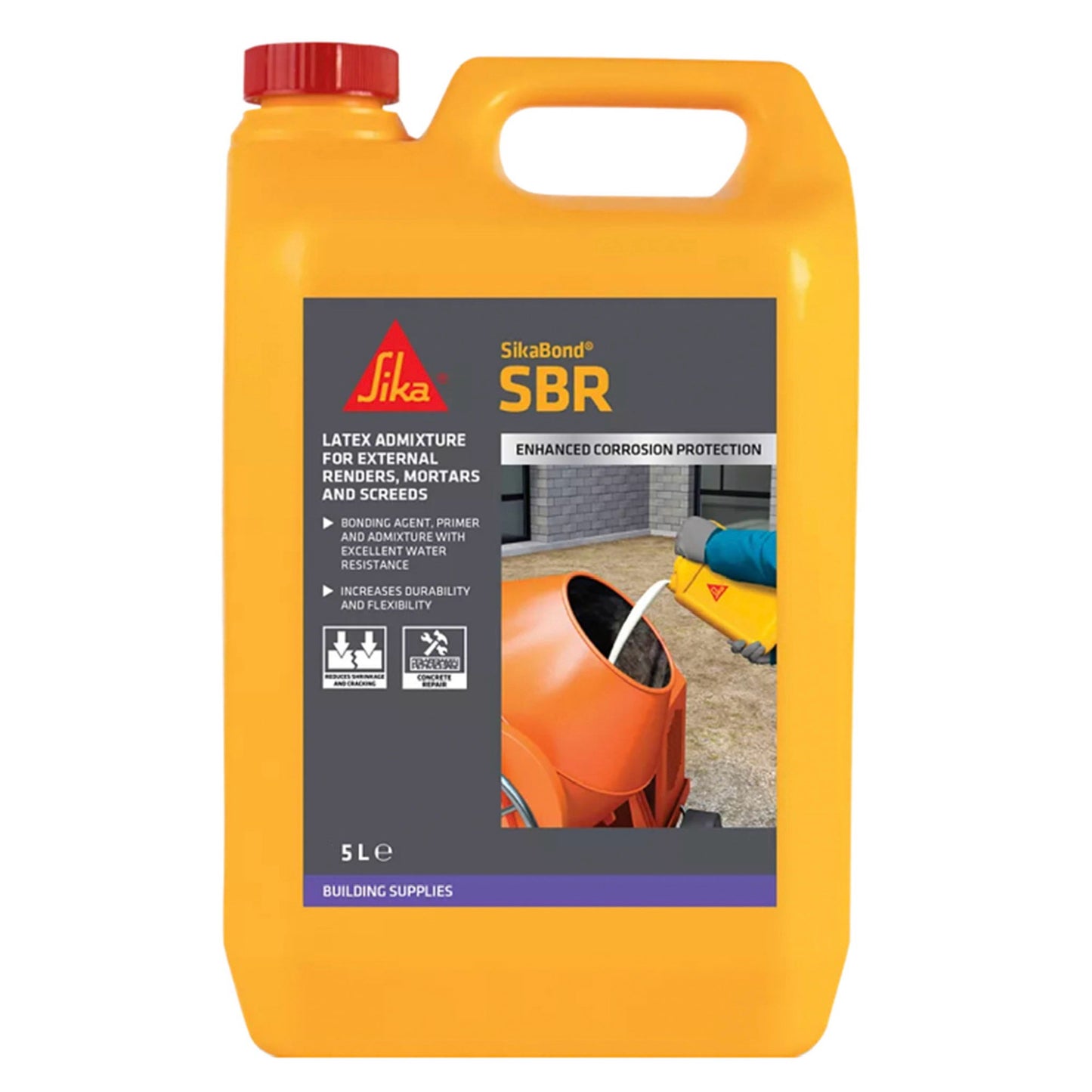 SikaBond SBR Prime Seal and Bond 5 Litre