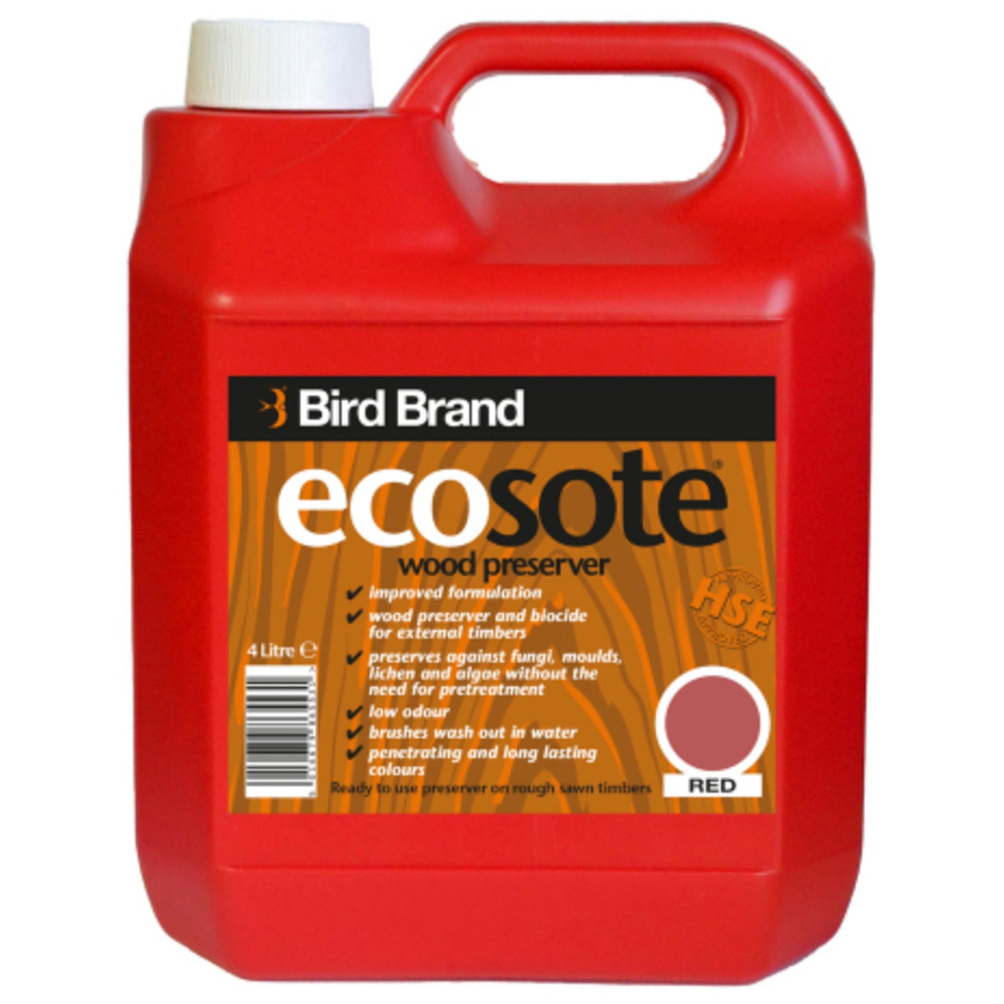 Bird Brand Ecosote Wood Preserver - 4 Litre