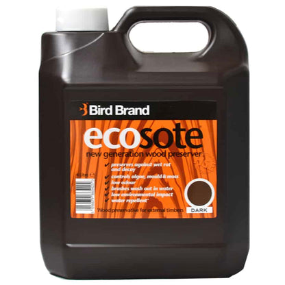 Bird Brand Ecosote Wood Preserver Dark