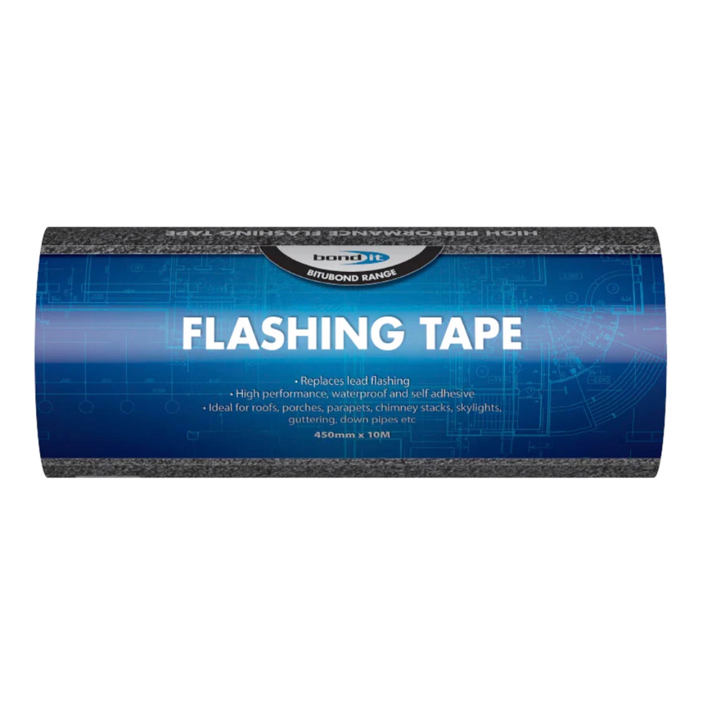 Bond - It Flashband Self Adhesive Tape Grey 10 Metre