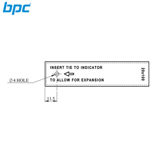 BPC Debonding Sleeve 20mm x 120mm - 250 Pack
