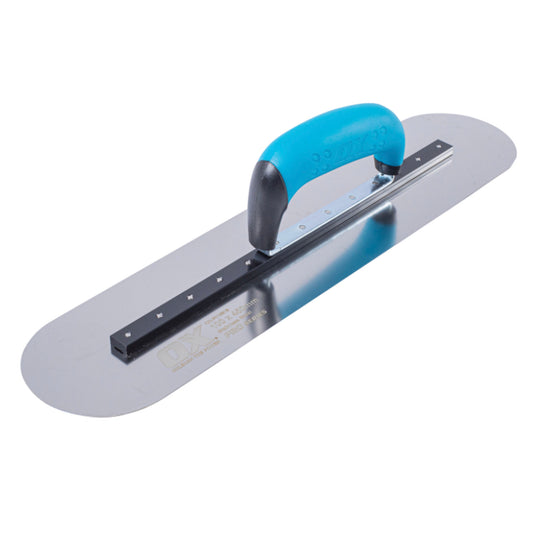 OX Pro Stainless Steel Pool Finishing Trowel - 110mm x 450mm