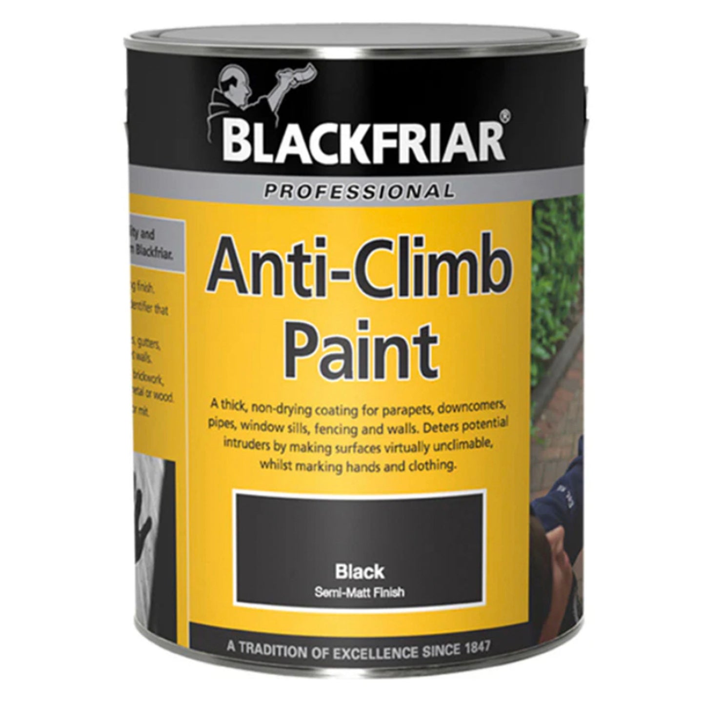 Blackfriar Anti Climb Paint - Black