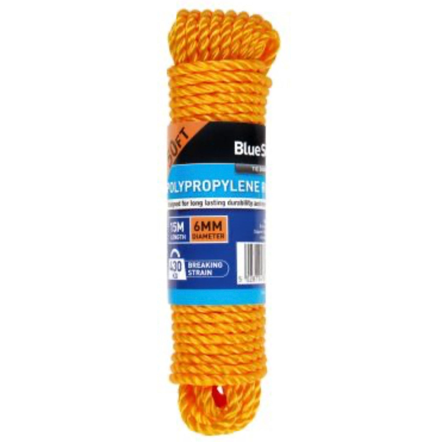 Blue Spot Polypropelene Rope 6mm - 15 Metre