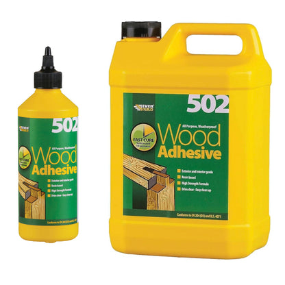 Everbuild 502 Weatherproof Wood Glue Adhesive