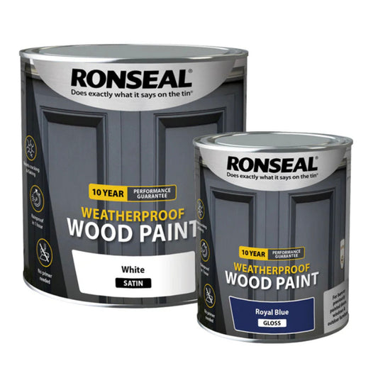 Ronseal 10 Year Weatherproof Wood Paint