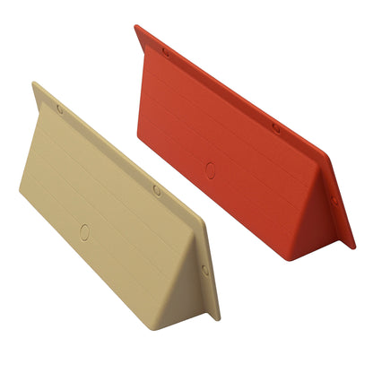 Rytons Air Brick Cowl 9" x 3" Surface Mounted Cover - Terracota and Buff Sand