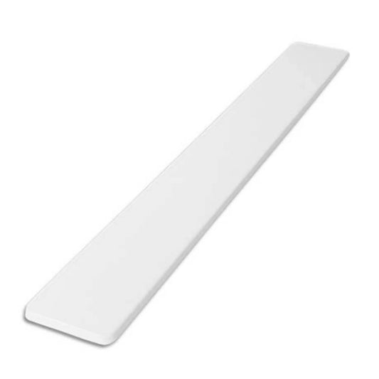 Capping and Fascia Board Cap End White 300mm - 12in