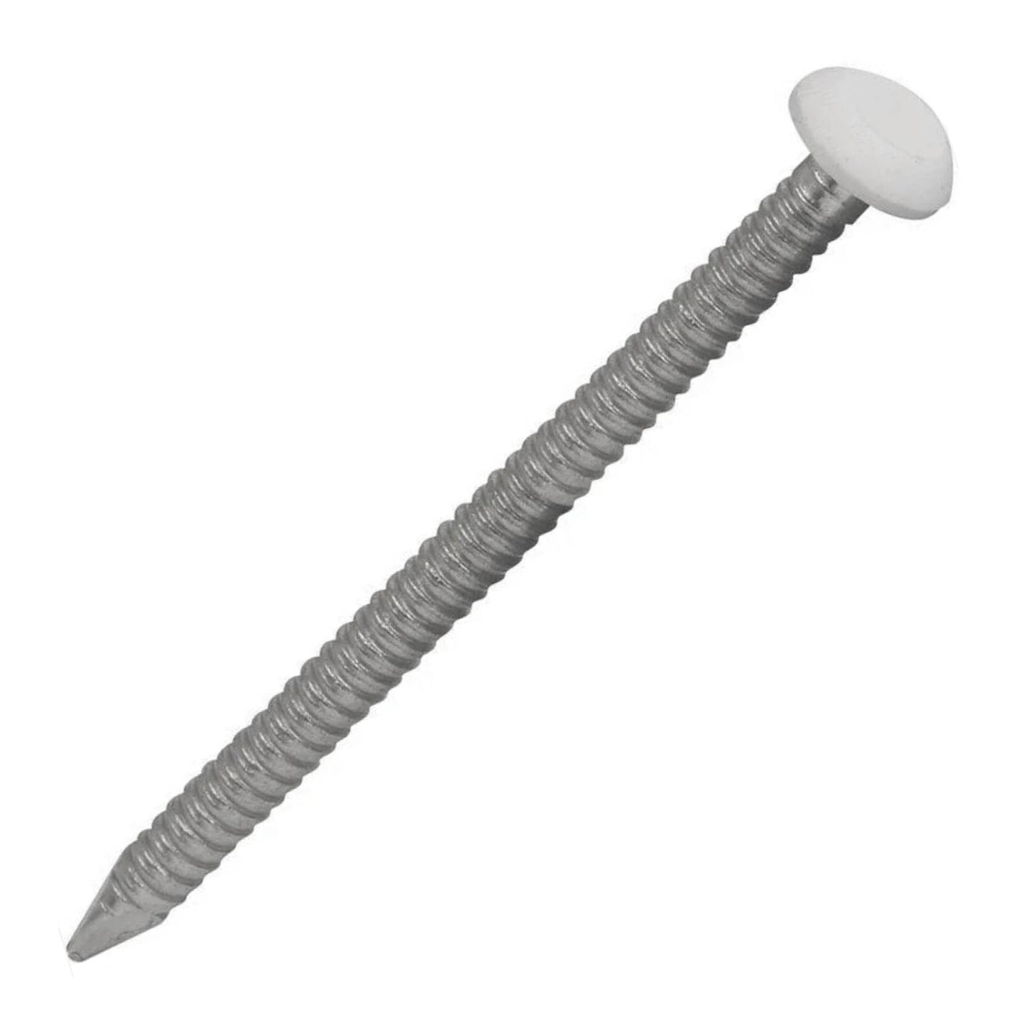 White Headed Polytops Stainless Pins 40mm - 250 Box