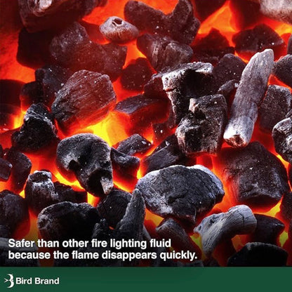 Bird Brand BBQ Lighter Fluid - Safer Than Other Lighting Fluid as the Flames Disappear More Quickly