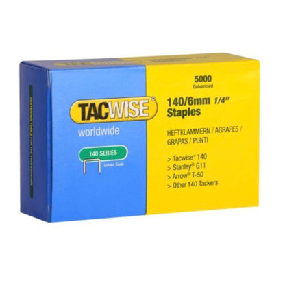 Tacwise Type 140 Series Staples 6mm 5000 Pack