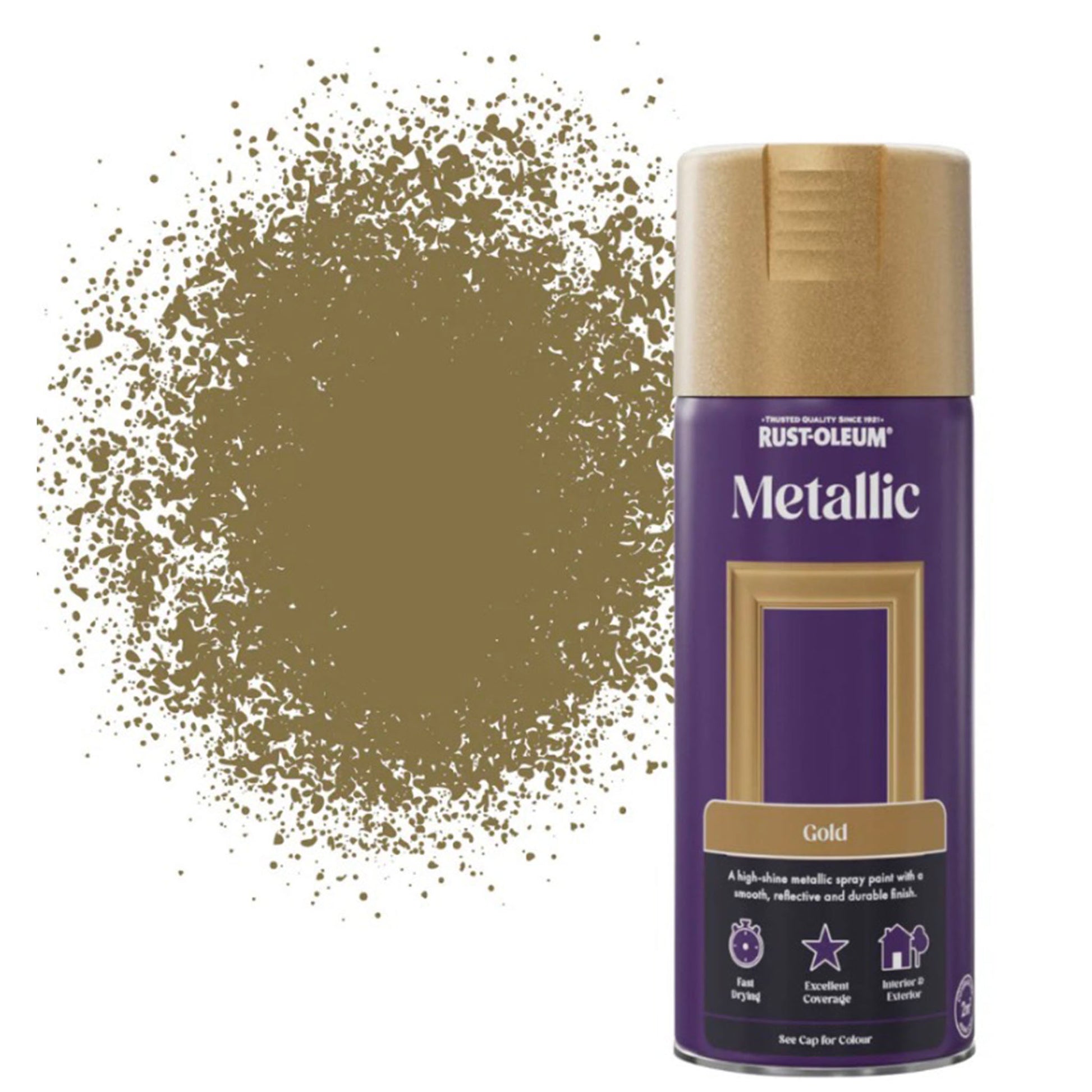 Rust-Oleum Metallic Spray Paint - Gold