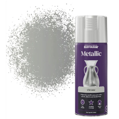 Rust-Oleum Metallic Spray Paint - Chrome