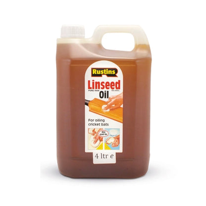 Rustins Raw Linseed Oil 4 Litre