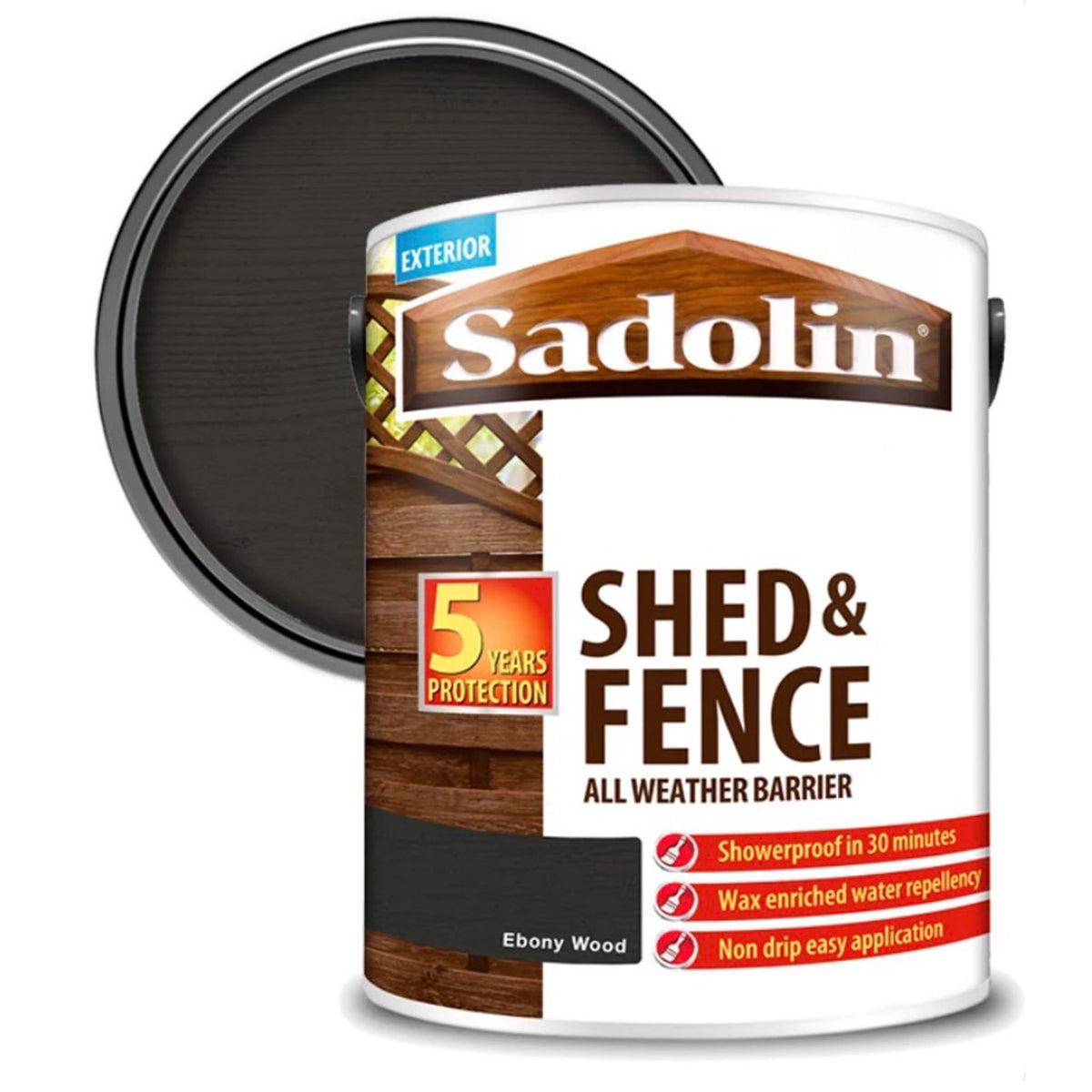 Sadolin Shed and Fence Protector All Weather Barrier - 5 Litre