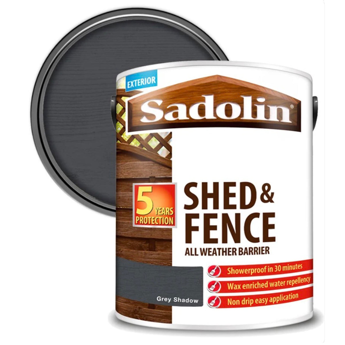 Sadolin Shed and Fence Protector All Weather Barrier - 5 Litre