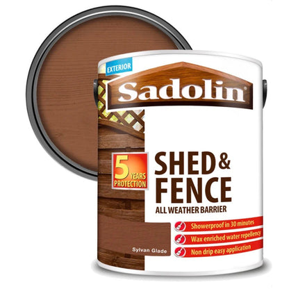 Sadolin Shed and Fence Protector All Weather Barrier - 5 Litre