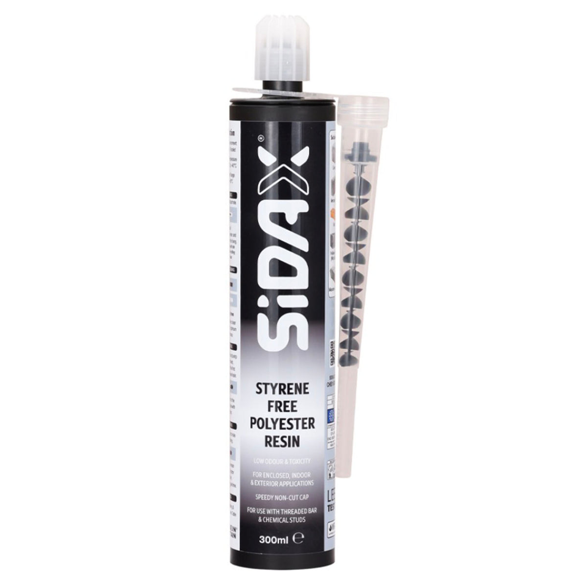 SiDAX Chemical Polyester Styrene Free Anchor Resin 300ml