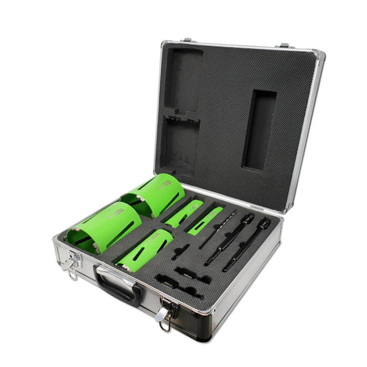 Core Plus Diamond Core Drill Kit - 11 Piece