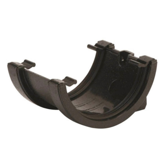 Cast Iron Effect Gutter Union Round