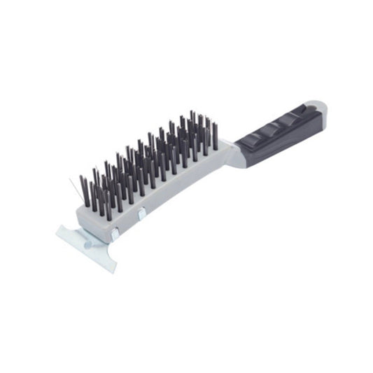ProDec Soft Grip Wire Brush with Scraper