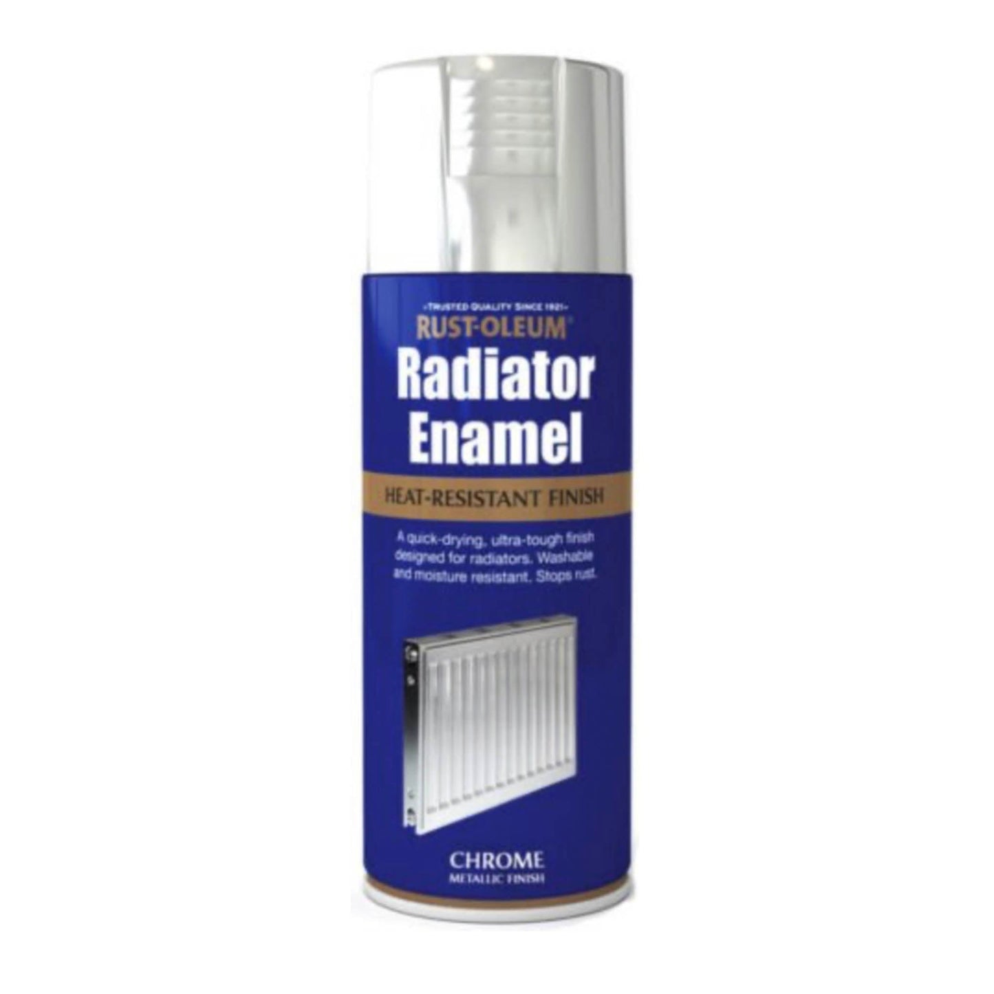 Rust-Oleum Radiator Enamel Spray Paint Chrome
