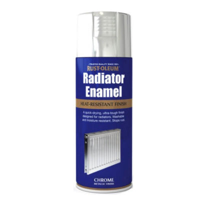Rust-Oleum Radiator Enamel Spray Paint Chrome