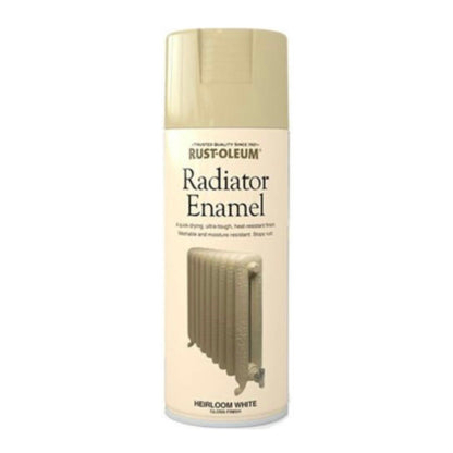 Rust-Oleum Radiator Enamel Spray Paint Heirloom White