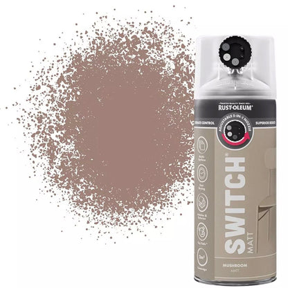 Rust-Oleum Switch 5 in 1 Spray Paint Mushroom