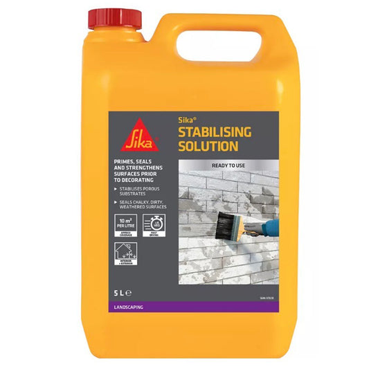 Sika Everbuild Stabilising Solution Quick Drying Clear - 5 Litre