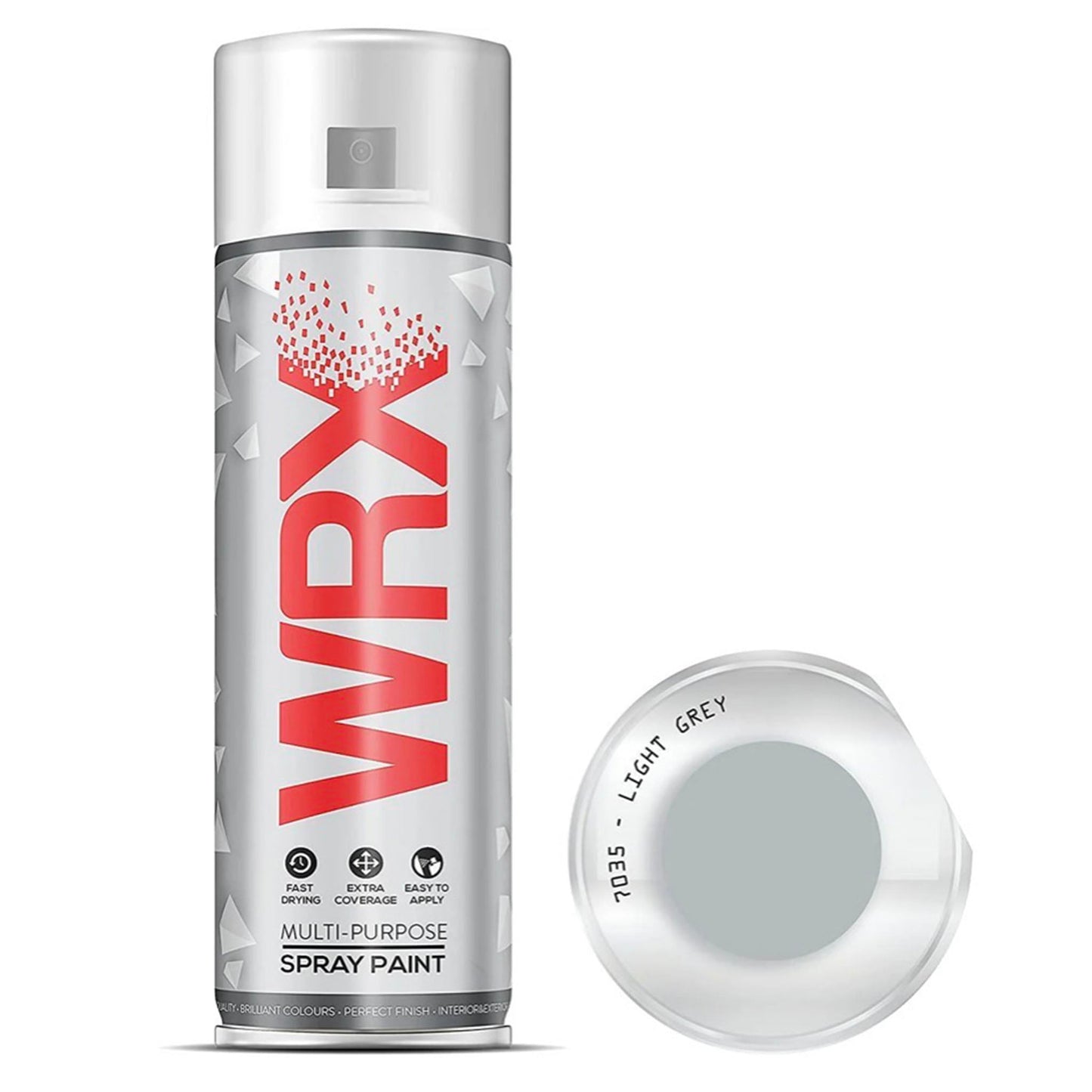 WRX Multi-Purpose Spray Paint Light Grey 400ml