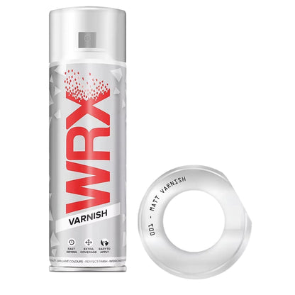 WRX Multi Purpose Lacquer Varnish Sheen Spray Paint Matt