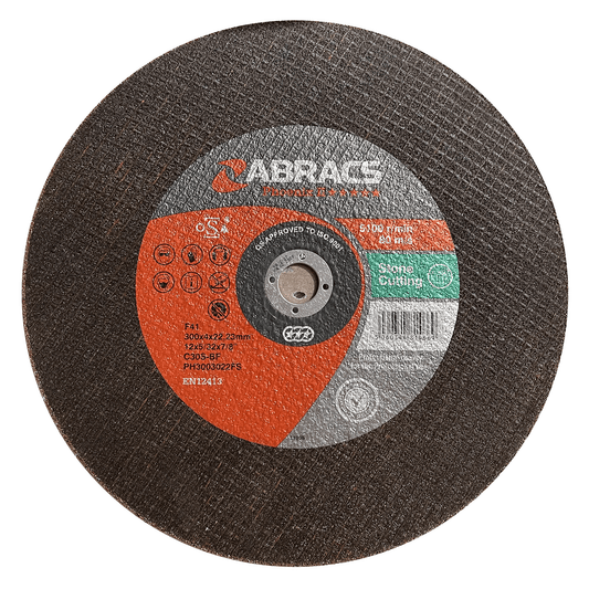 Abracs Stone Cutting Disc 300mm x 22.23mm