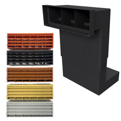 Airflow Telescopic Periscope Ventilator Air Bricks