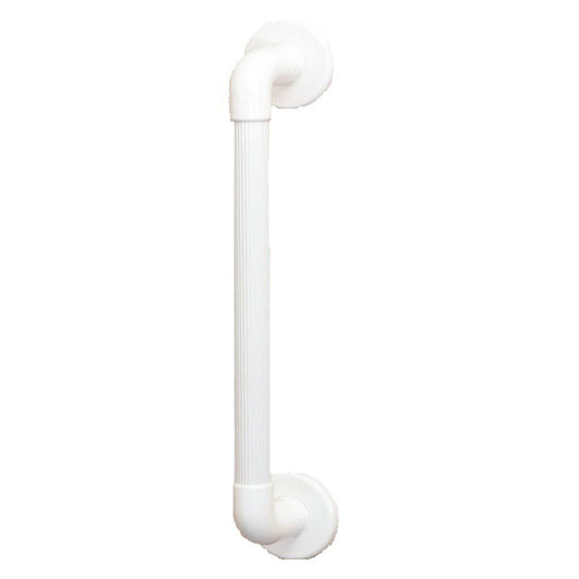 AKW Plastic White Grab Rail - 300mm x 32mm - Transtools Online