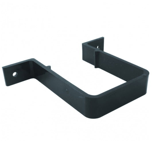 ANTHRACITE GREY SQUARE DOWNPIPE BRACKET CLIP - Transtools Online