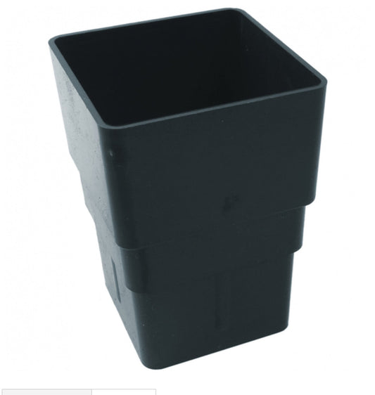 ANTHRACITE GREY SQUARE DOWNPIPE SOCKET - Transtools Online