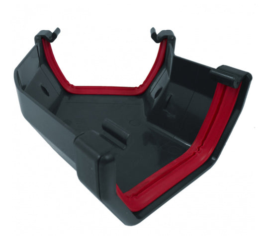 ANTHRACITE GREY SQUARE GUTTER 135 DEGREE ANGLE BEND - Transtools Online