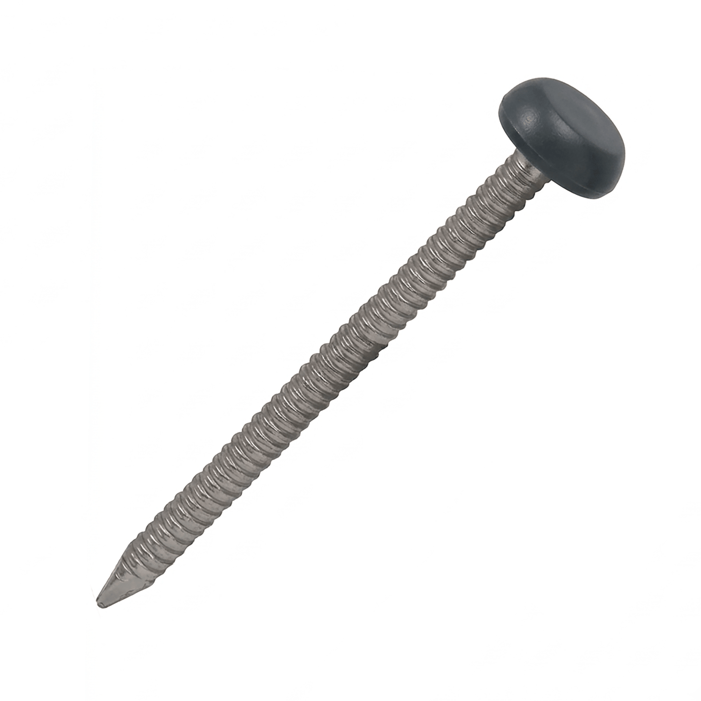 Anthracite Grey UPVC Polytop Stainless Steel Fascia Nails - 100 Pack 50mm