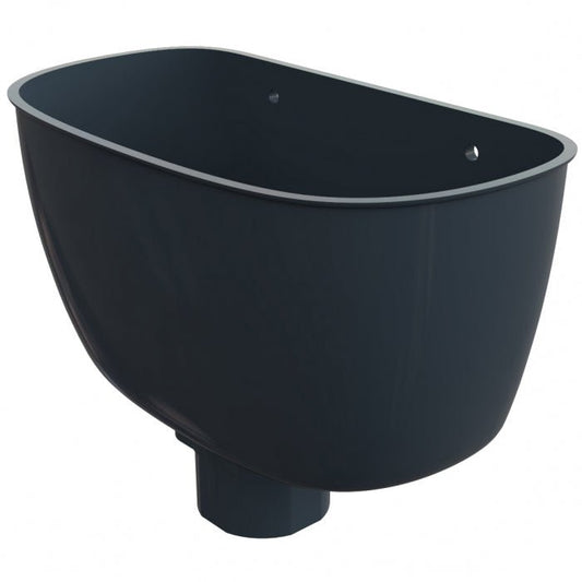 ANTHRACITE ROUND / SQUARE DOWNPIPE HOPPER HEAD - Transtools Online