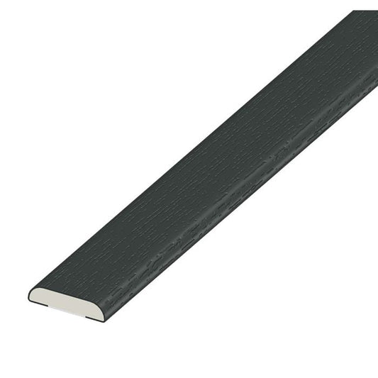 ARCHITRAVE ANTHRACITE GREY WOODGRAIN 28MM D TRIM - 5 METRE - Transtools Online