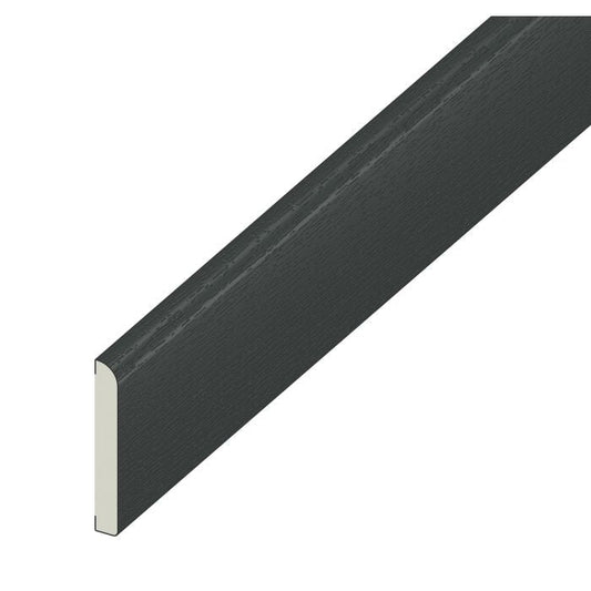 ARCHITRAVE ANTHRACITE GREY WOODGRAIN TRIM 90MM - 5 METRE - Transtools Online