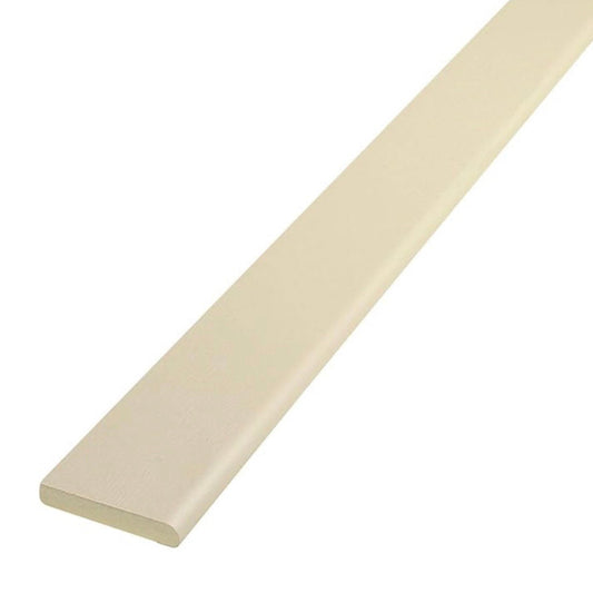 Architrave Cream Woodgrain Trim 40mm - 5 Metre - Transtools Online