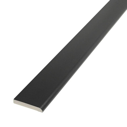 Architrave D Section Trim 28mm Anthracite Gloss 5 Metre - Transtools Online